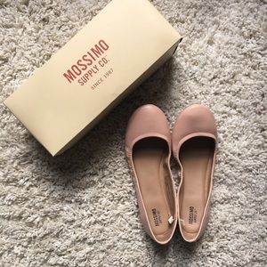 Target Mossimo Faux Leather Ballet Flat Blush 8